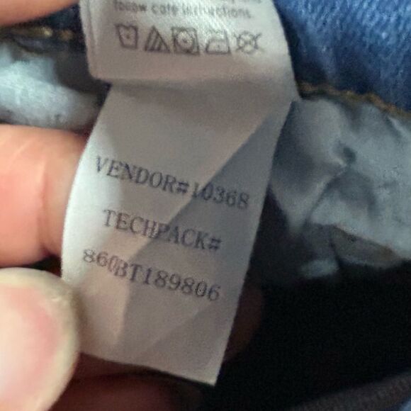 Pacsun LA Two toned high rise jeggings jeans size 26 Raw Hem Pockets - Picture 7 of 9